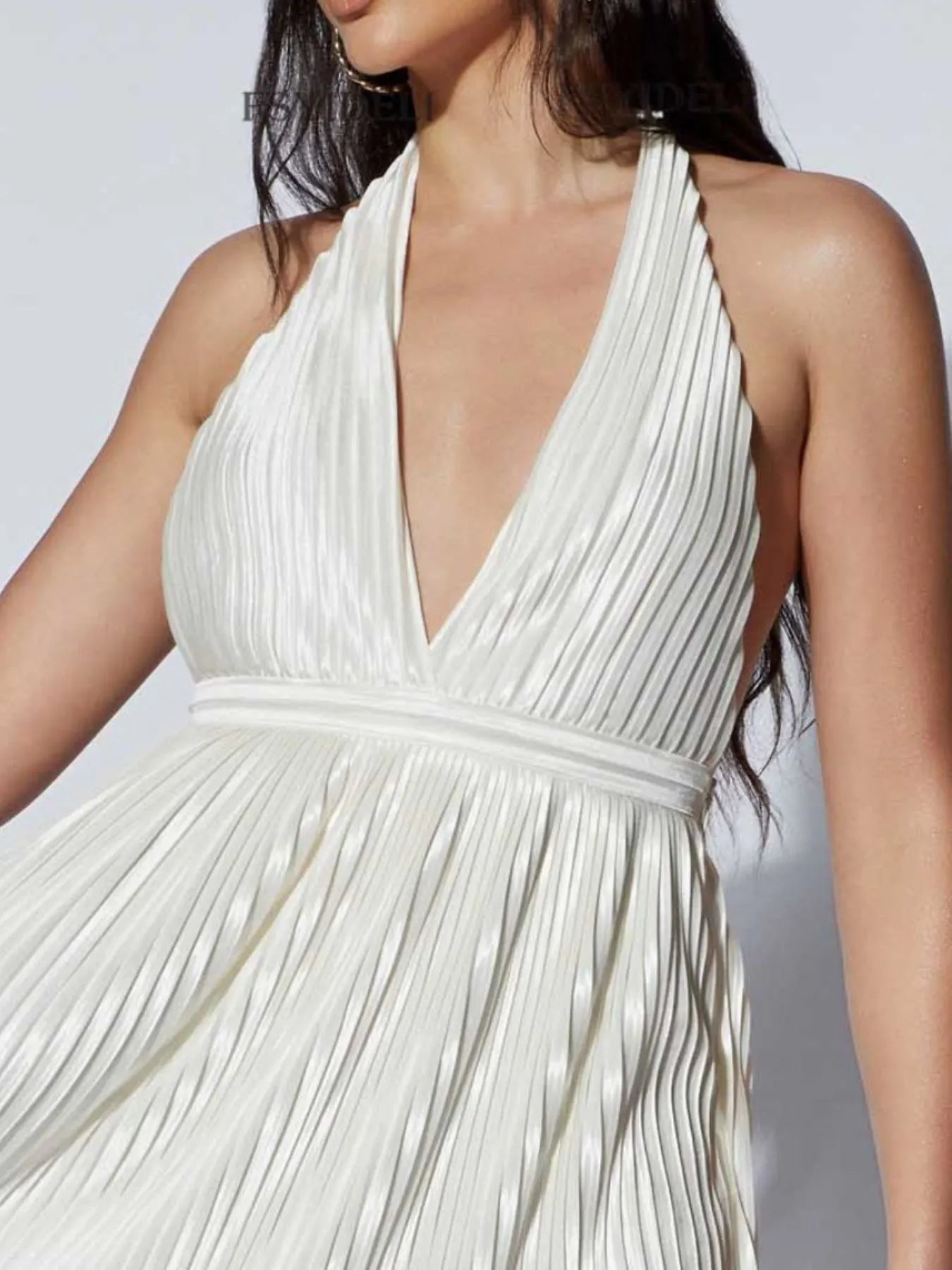 Tied Ruched Mini Dress For Women Elegant Summer Style