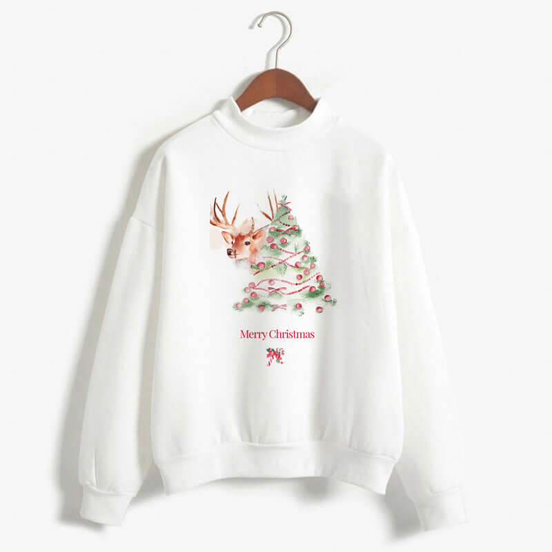 Printed Casual Womens Sweater Soft Polyester Top