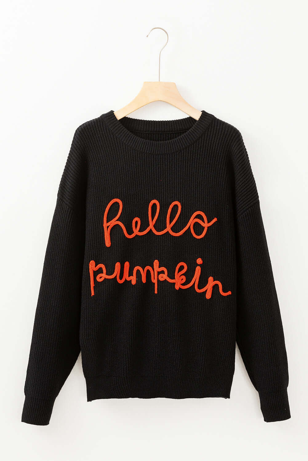 Hello Pumpkin Fall Sweater for Women