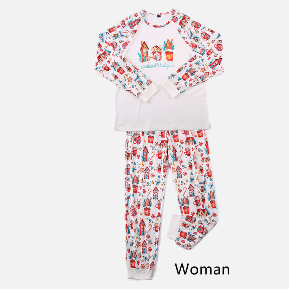 Matching Family Outfits - Cotton Long Sleeve Set for All Ages
