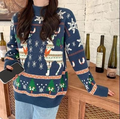 Ladies 3D Hoodie Casual Loose Fit Pullover Sweatshirt