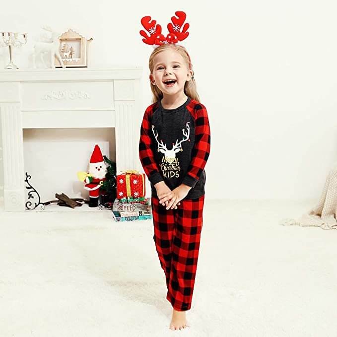 Family Cartoon Pajama Set for Cozy Home Style