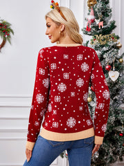 Red Christmas Sweater For Women