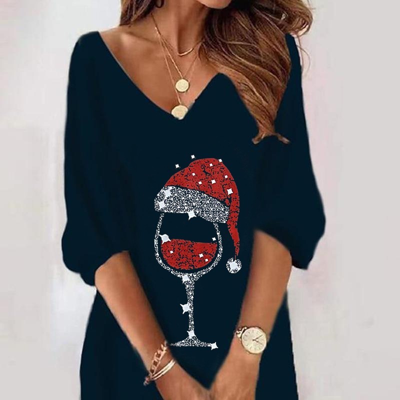 Black Sleeveless Mini Dress Polyester Print Dress
