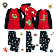 Fashion Printed Family European And American Pajamas Set Family Wear