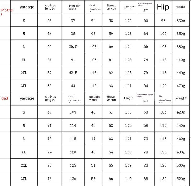 Parent-child Striped Christmas Family Set