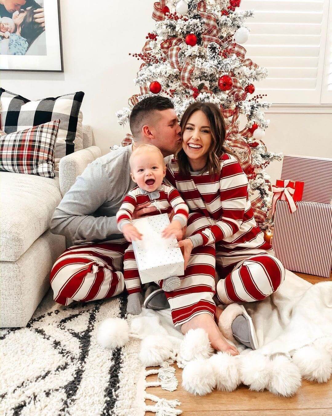 Striped Family Homewear - Comfortable Cotton Matching Set