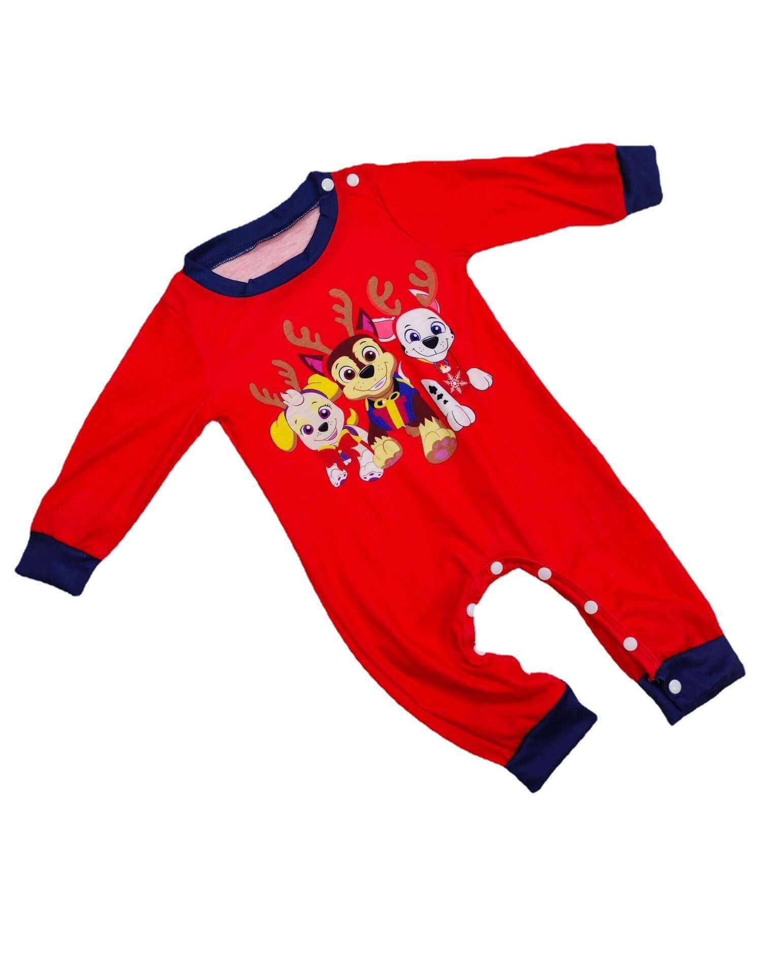 Family Cotton Pajama Set Cute Plaid Matching Style