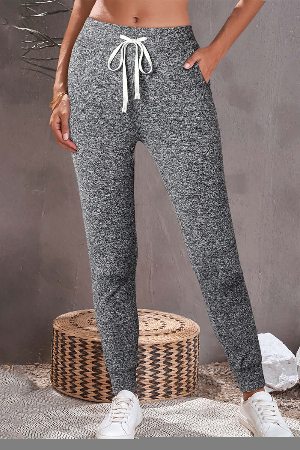 Comfy Joggers - Slim Fit Lounge Pants with Pockets