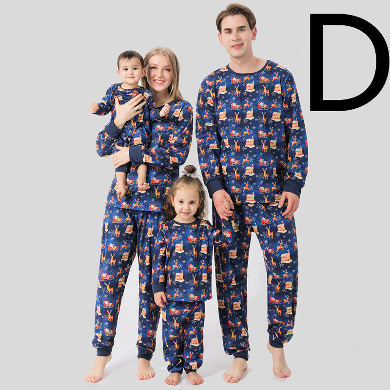 Family Cotton Printed Pajama Set – Comfortable and Stylish Loungewear