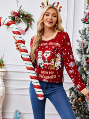 Red Christmas Sweater For Women