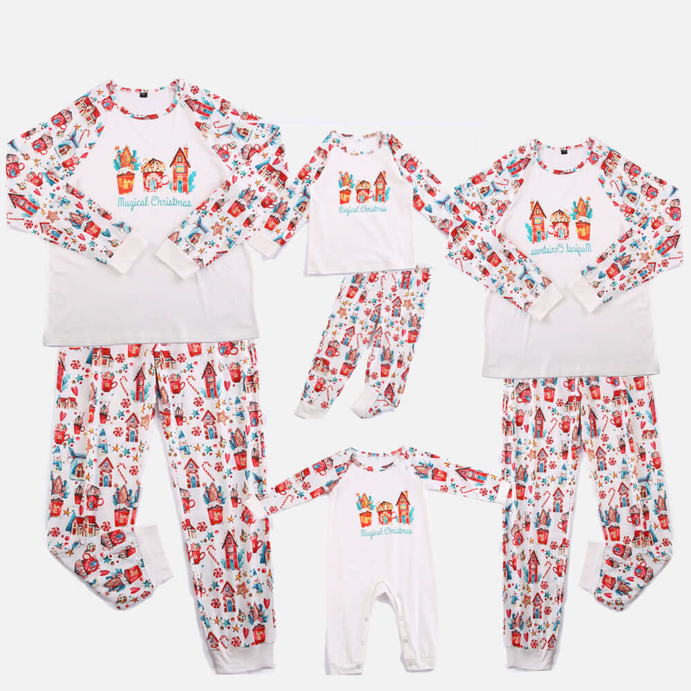Matching Family Outfits - Cotton Long Sleeve Set for All Ages