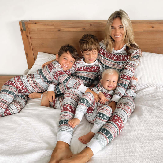 Animal Family Homewear - Comfortable Polyester Matching Set