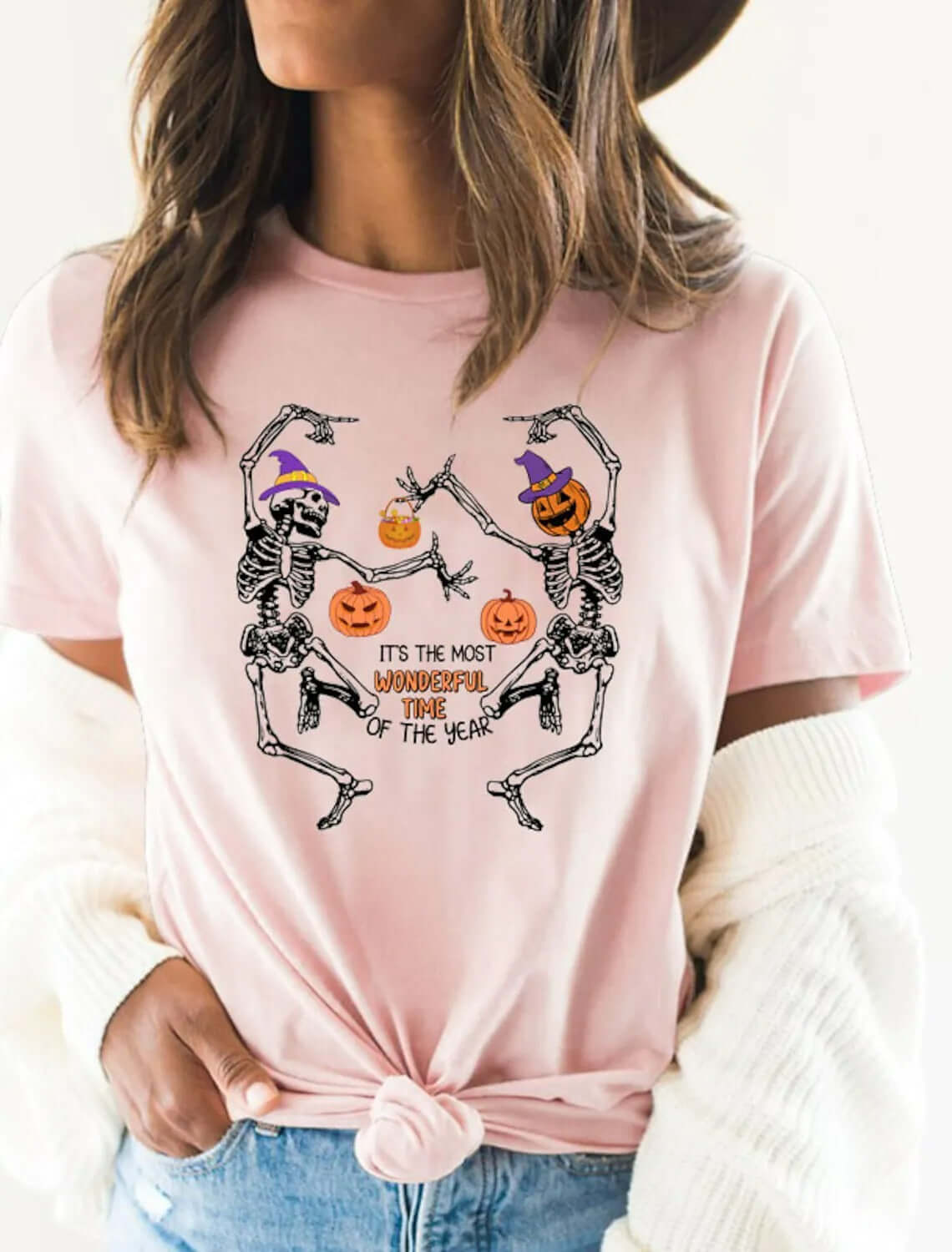 Fashion Halloween Women's Short Sleeved T-shirt