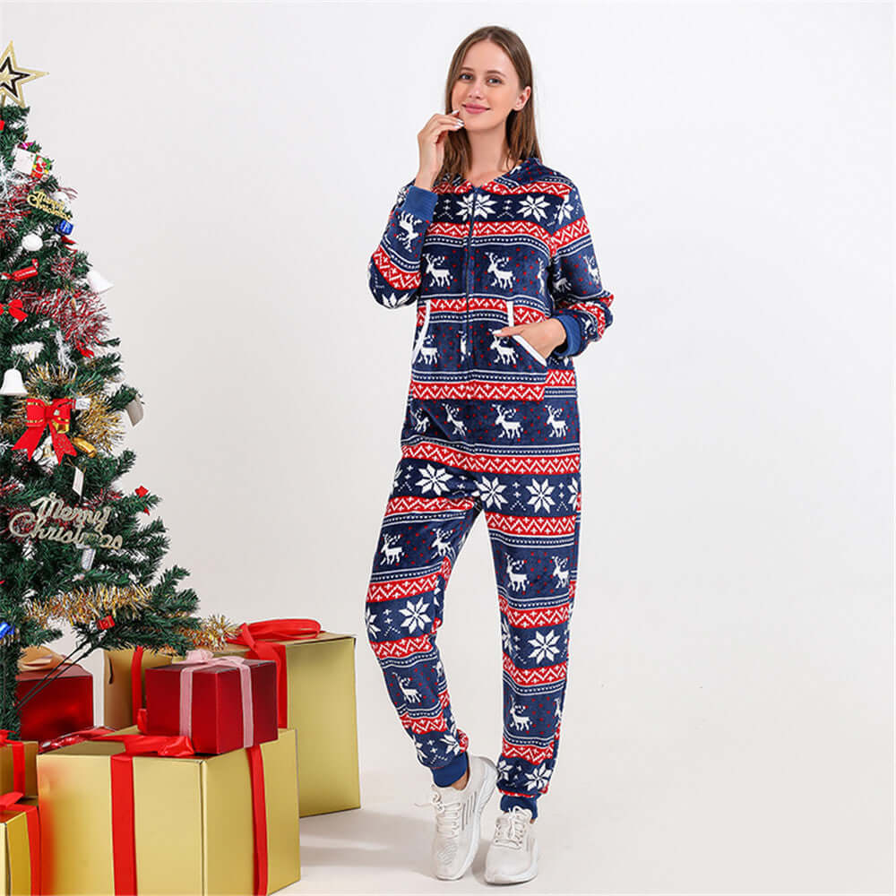 Family Coral Fleece Pajamas - Home Wear for Adults and Kids