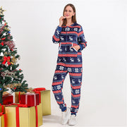 European And American New Family Pajamas Set For Christmas
