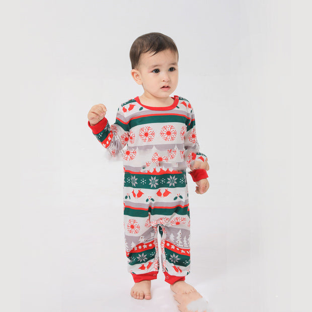 Baby Boys Girls Women's Men's Long Sleeve Family Set Christmas Pajamas