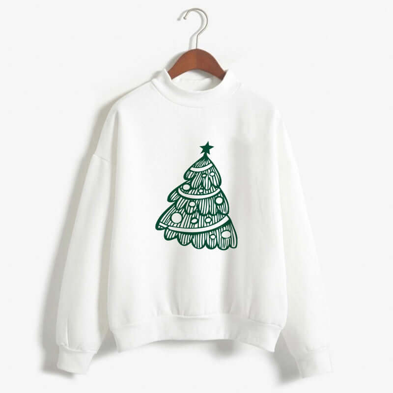 Printed Casual Womens Sweater Soft Polyester Top