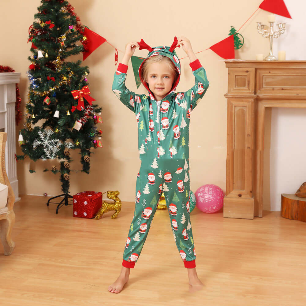 Winter Family Outfit - Comfortable Polyester Homewear Set