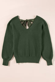 Lia Knot Back Sweater-5