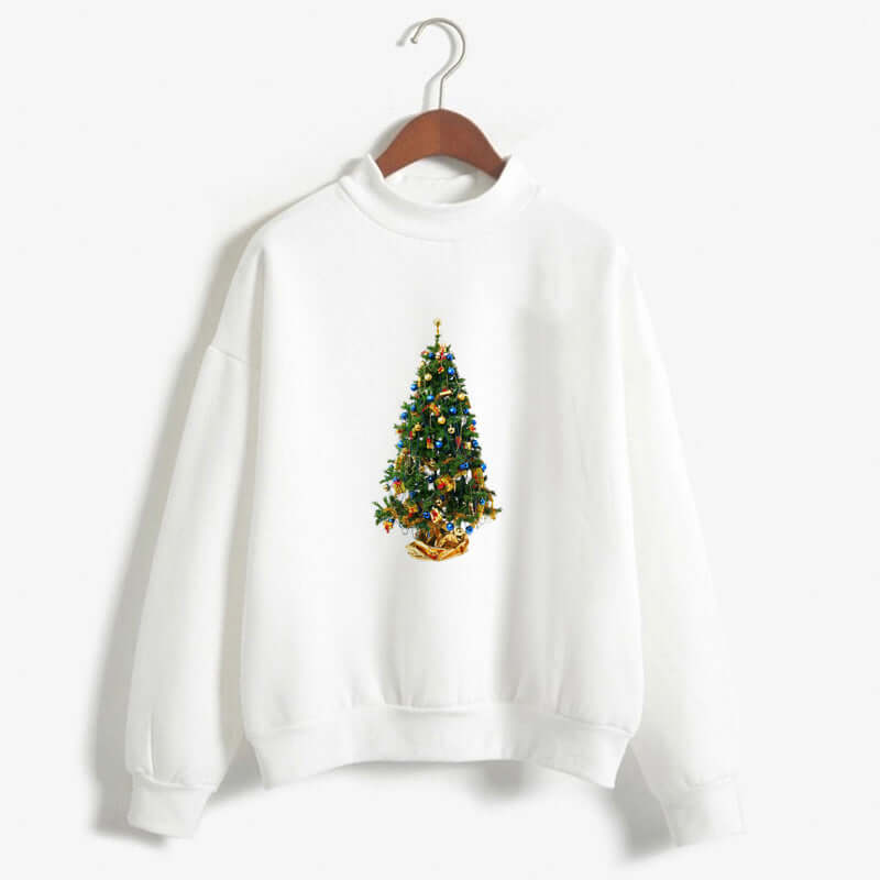 Printed Casual Womens Sweater Soft Polyester Top