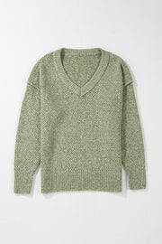 Juliette Loose Eyelet Shoulder Sweater-3