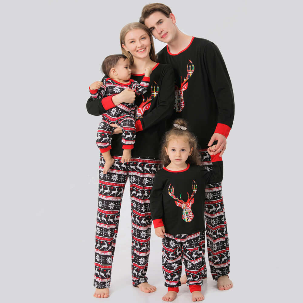  Cute Family Homewear - Soft Polyester Set for Adults and Kids