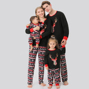 Long-sleeved Cross-border Family Set Christmas Pajamas
