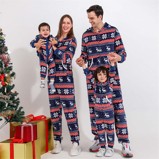 Family Coral Fleece Pajamas - Home Wear for Adults and Kids