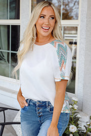 Wrenlee Raglan Sleeve Knitted Top-3