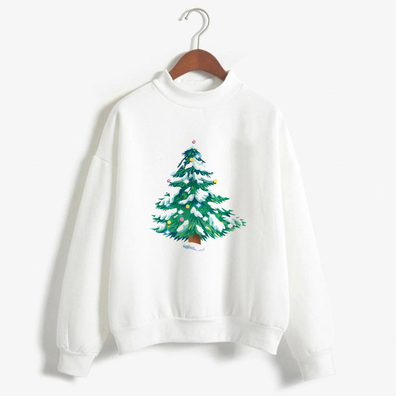 Printed Casual Womens Sweater Soft Polyester Top