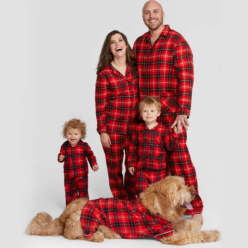 Cotton Family Pajamas - Comfortable Animal and Cartoon Sleepwear Set