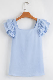 Katelyn Textured Bow Knot Blouse-6