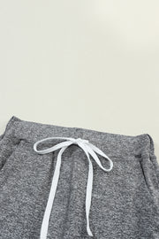 River Drawstring Waist Pocketed Leggings-3