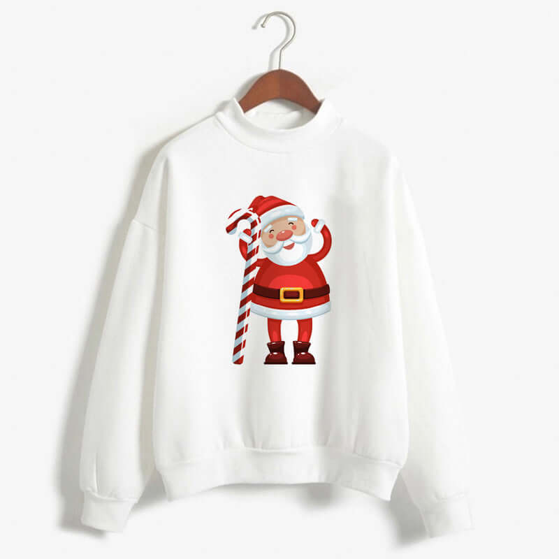 Printed Casual Womens Sweater Soft Polyester Top