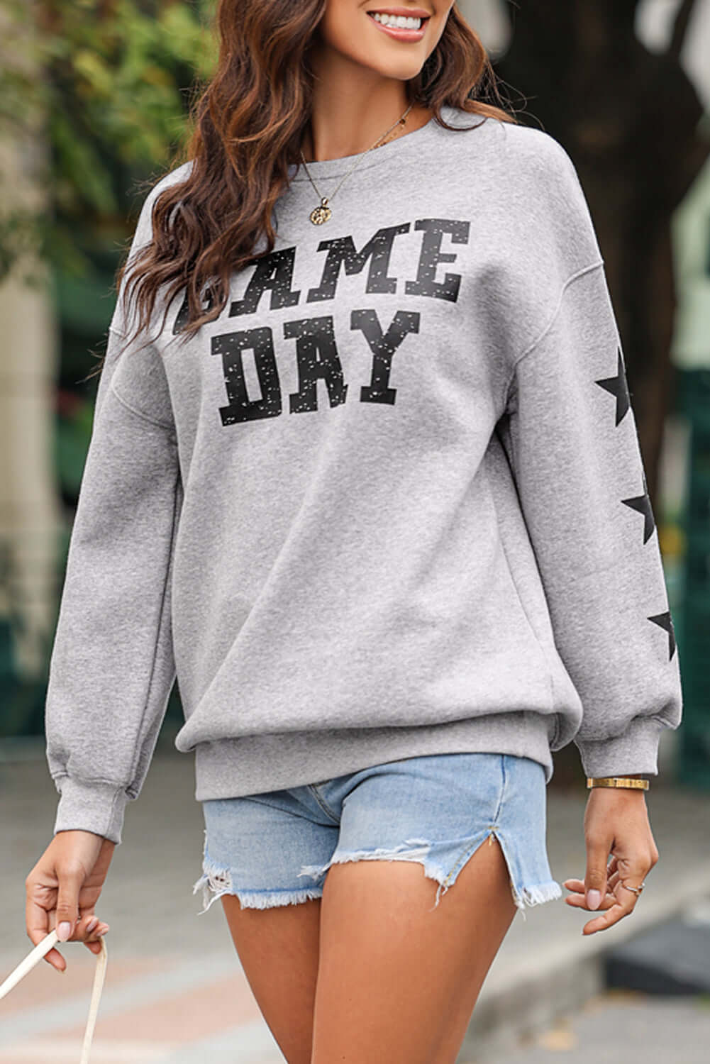 Game Day Sweatshirt For Casual And Sporty Style