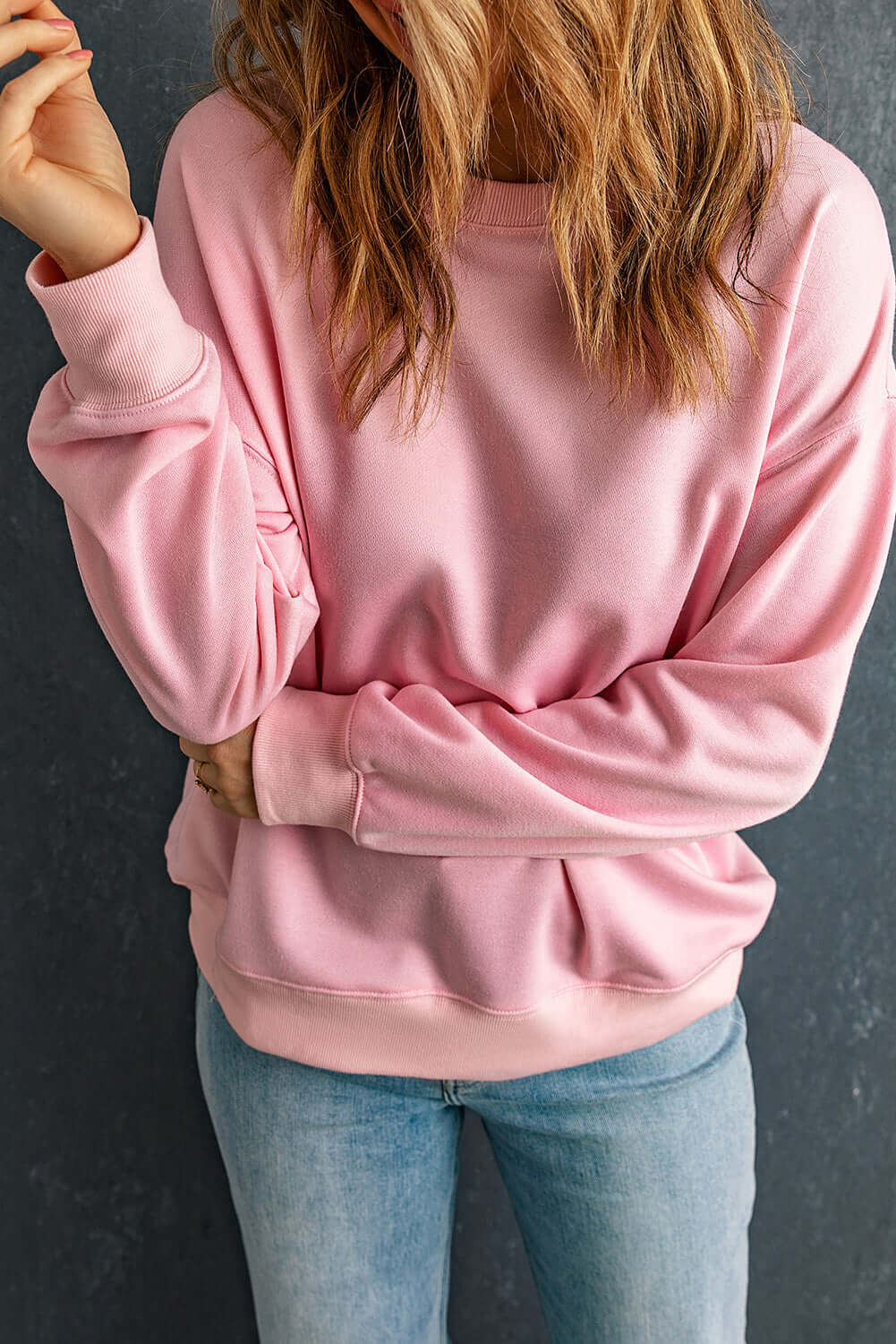 Crewneck Pullover Sweatshirt | Emynico Fashion