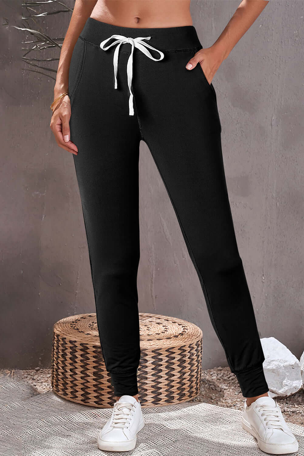 Comfy Joggers - Slim Fit Lounge Pants with Pockets