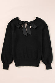 Lia Knot Back Sweater-6