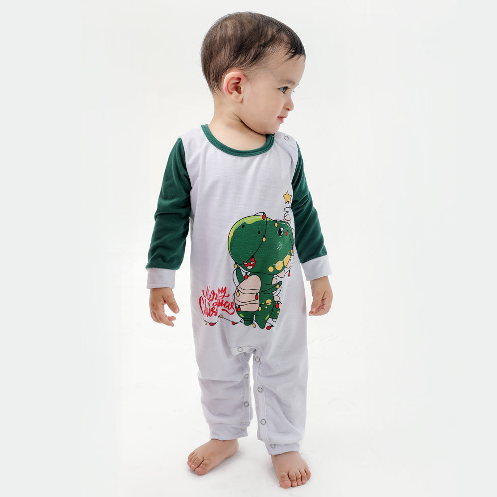 Cotton Cartoon Family Pajama Set - Cozy Homewear for All Ages