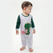 Family European And American Christmas Parent-child Printed Pajamas Set