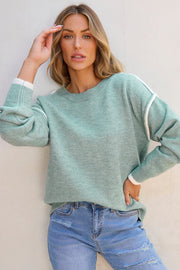 Mackenzie Edge Crewneck Sweater-3