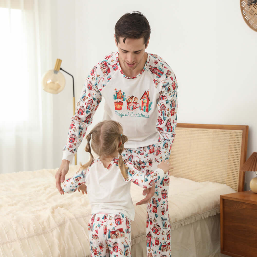 Matching Family Outfits - Cotton Long Sleeve Set for All Ages