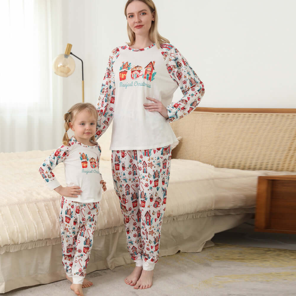 Matching Family Outfits - Cotton Long Sleeve Set for All Ages