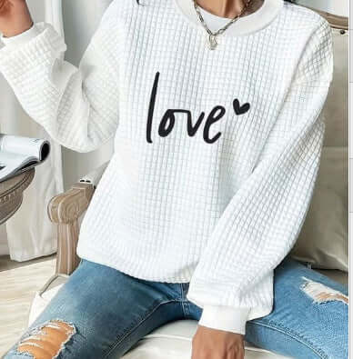 Christmas Tree Print Womens Hoodie Casual Long Sleeve Top