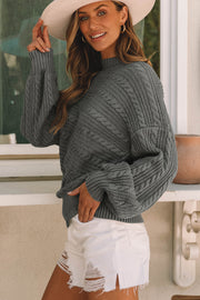 Raelynn Cable Knit Sweater-2