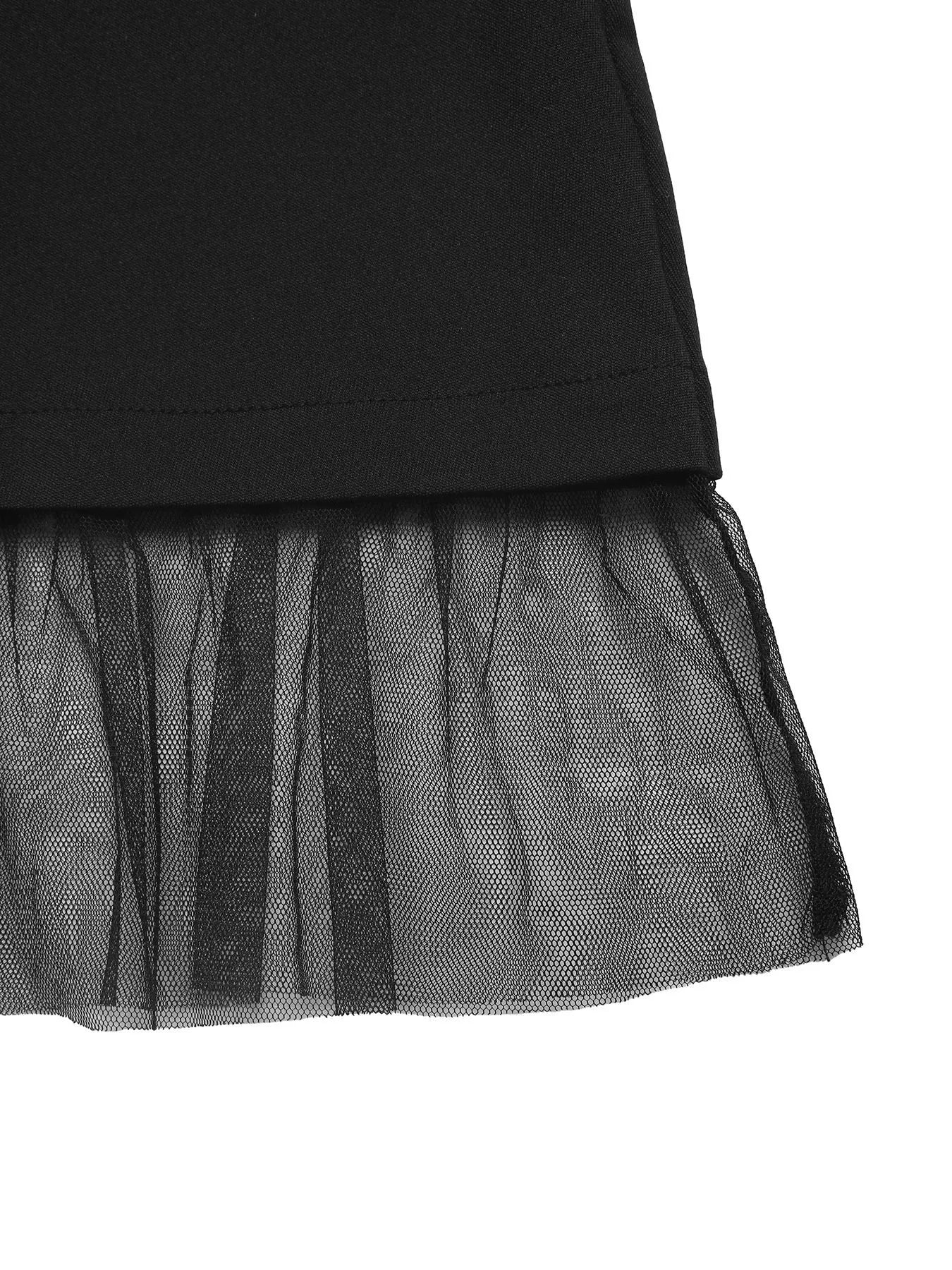  Ruffled Mini Dress For Women Elegant Party Look