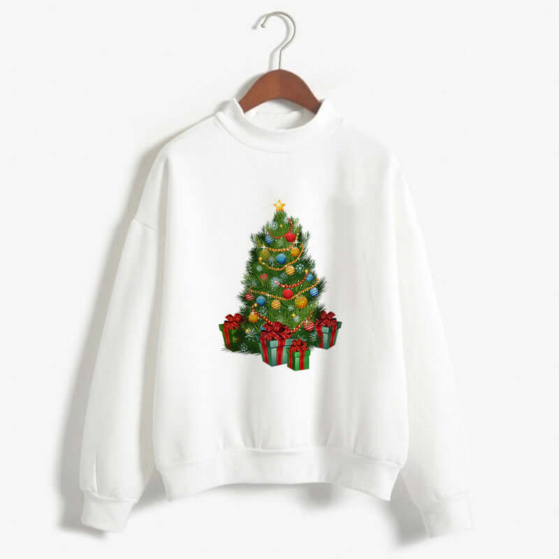 Printed Casual Womens Sweater Soft Polyester Top