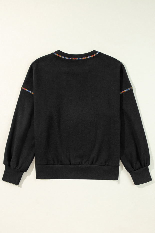 Jordyn Rainbow Pullover Sweatshirt-5