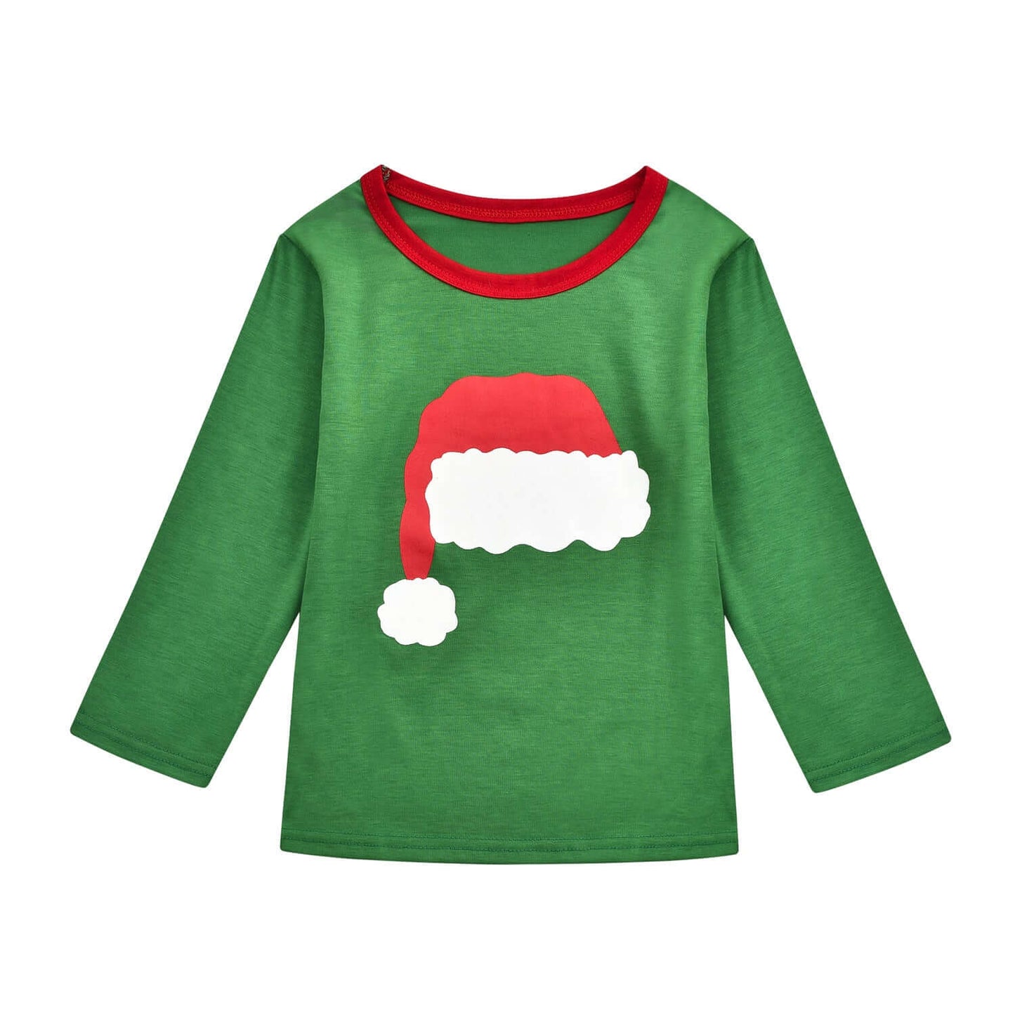 Green Family Suit - Comfortable Knitted Cotton Parent-Child Outfit